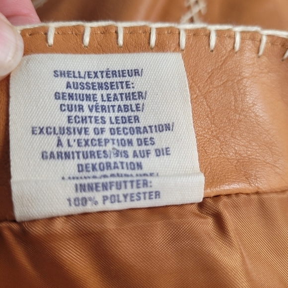 Gap Genuine Leather Skirt - Picture 3 of 8